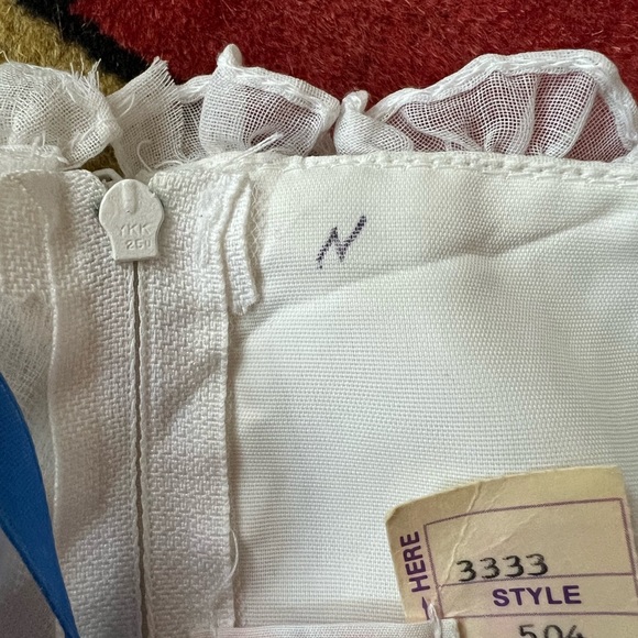 Vintage 80s Flirtations Alfred Angelo union made party/prom dress - Picture 7 of 7